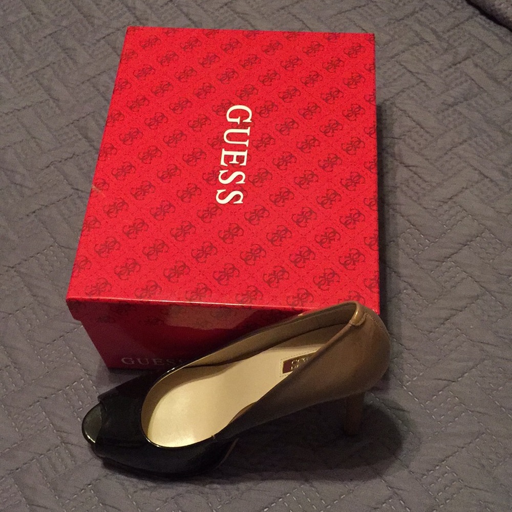 Guess open toe platform  high heels
